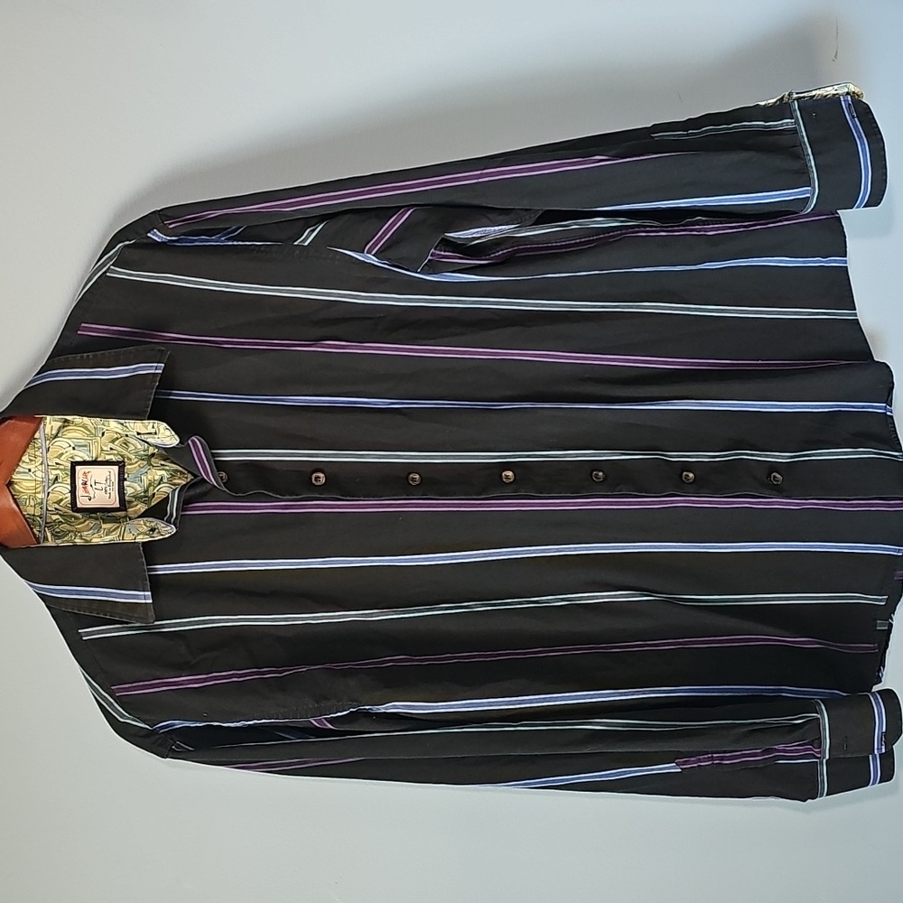 J. Garcia Grateful Dead Long Sleeve With Flip Cuff Cotton Large Tall